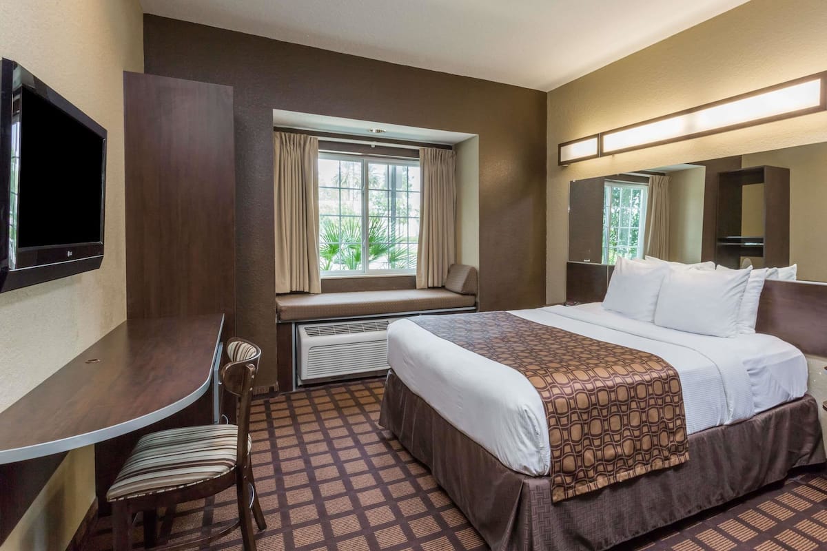 Pillow-top beds, in-room safe, desk, blackout curtains