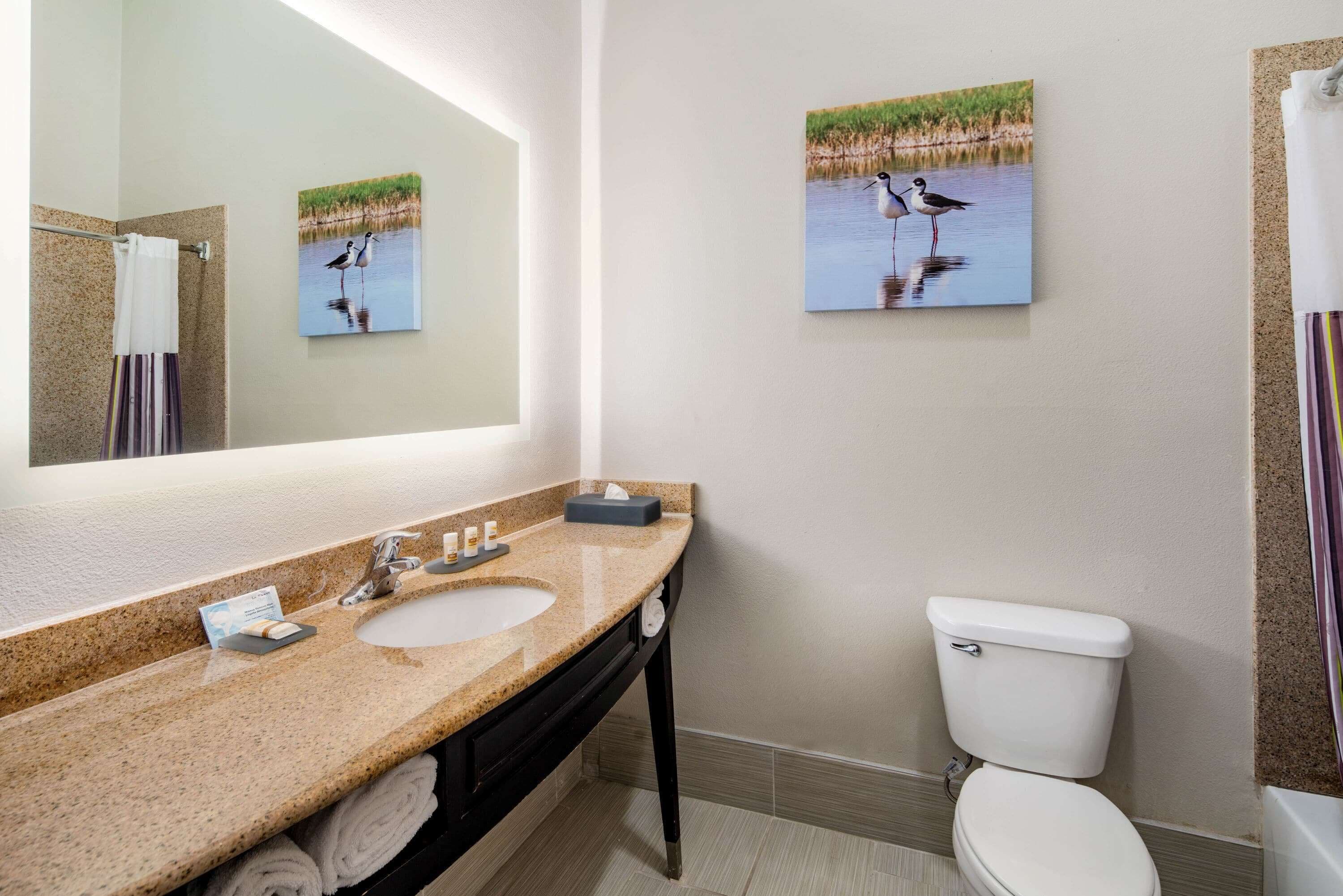 free toiletries, hair dryer, towels, soap