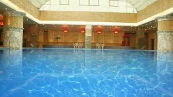 Indoor pool, outdoor pool
