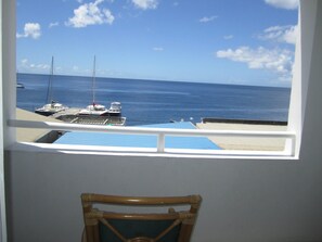 Sea/Piton View | In-room safe, individually furnished, desk, soundproofing - The Downtown Hotel (Soufrière)