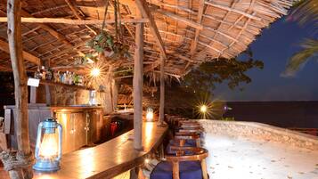 Poolside bar