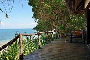 Terrace/patio - Fumba Beach Lodge (Fumba)