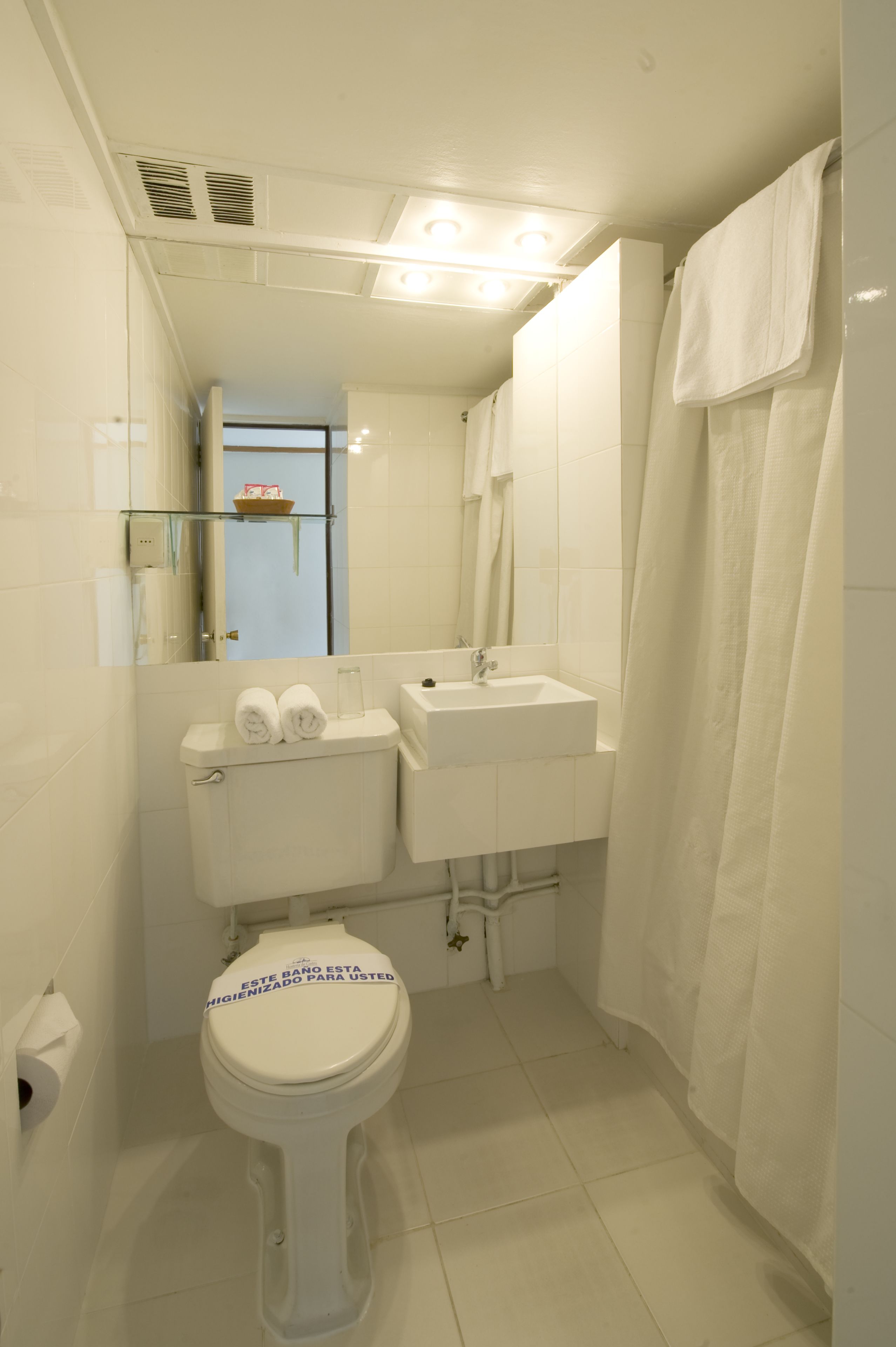 free toiletries, hair dryer, towels, soap