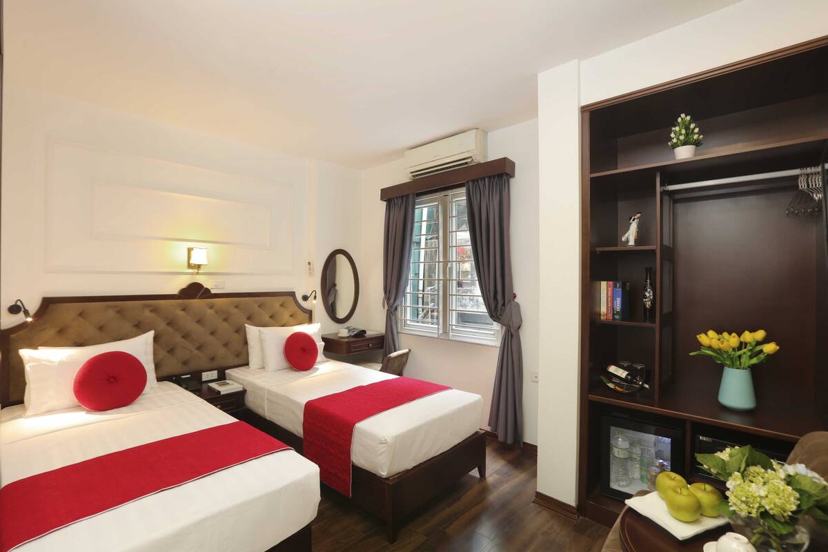 1 habitación, ropa de cama de alta calidad y minibar