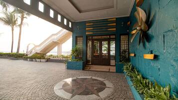 Entrada de la propiedad