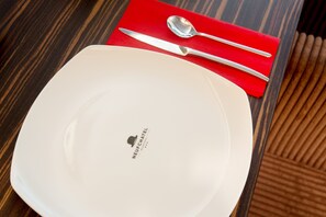 Daily buffet breakfast (EUR 14 per person)