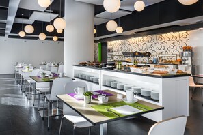 Daily buffet breakfast (EUR 16 per person)