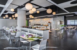 Daily buffet breakfast (EUR 16 per person)