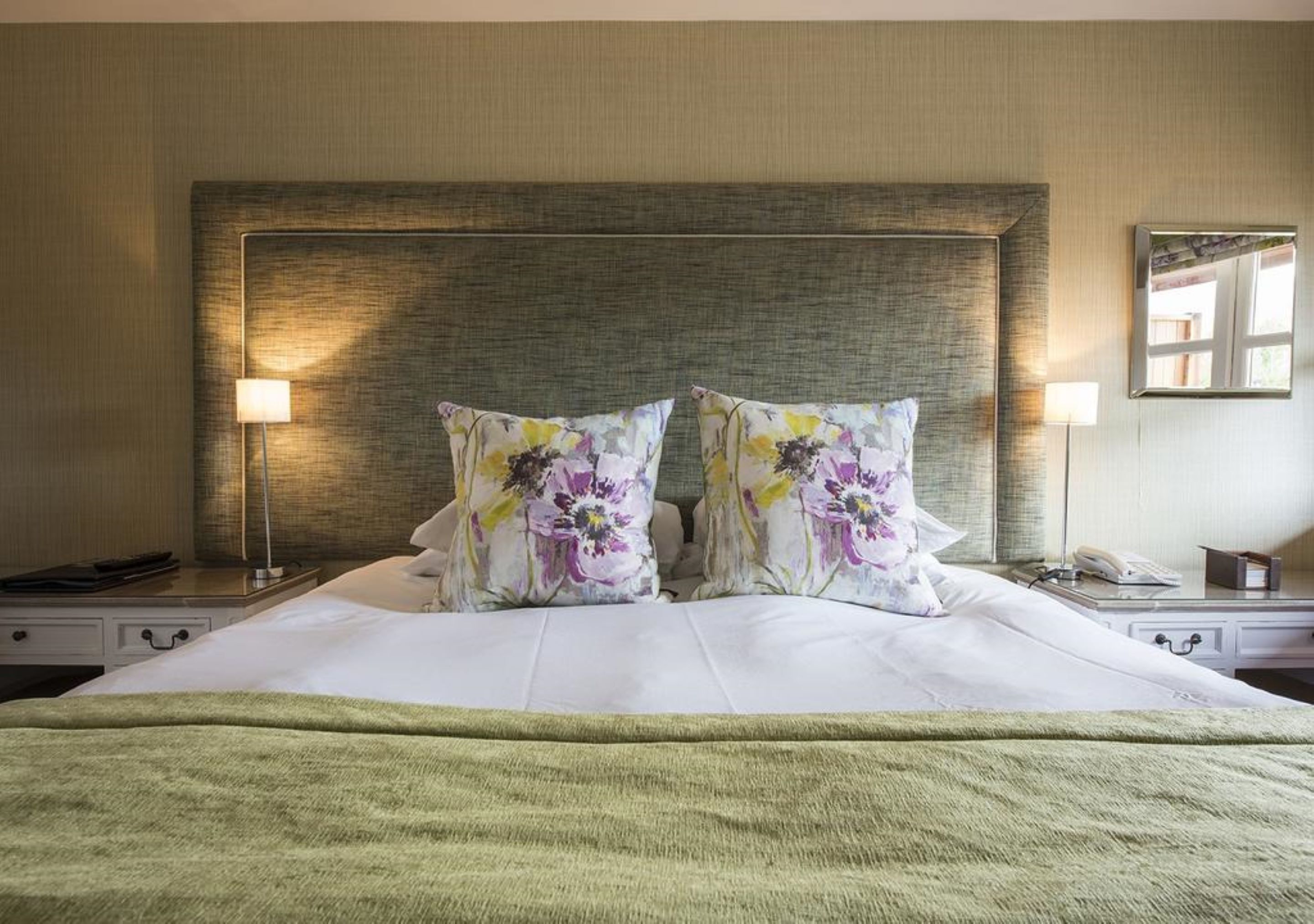 double or twin room (garden) | premium bedding, desk, iron/ironing board, free cots/infant beds