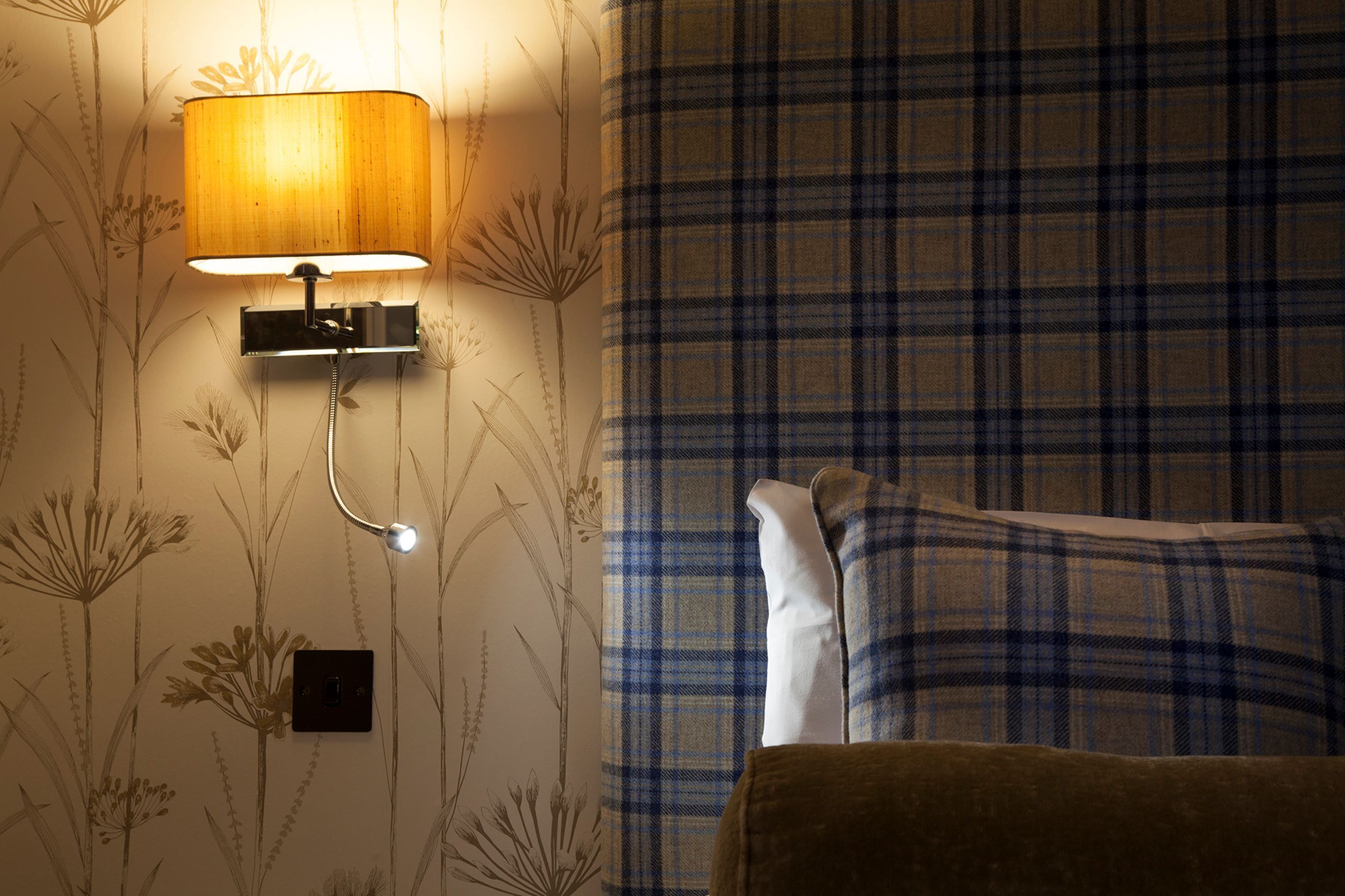 premium bedding, desk, iron/ironing board, free cots/infant beds