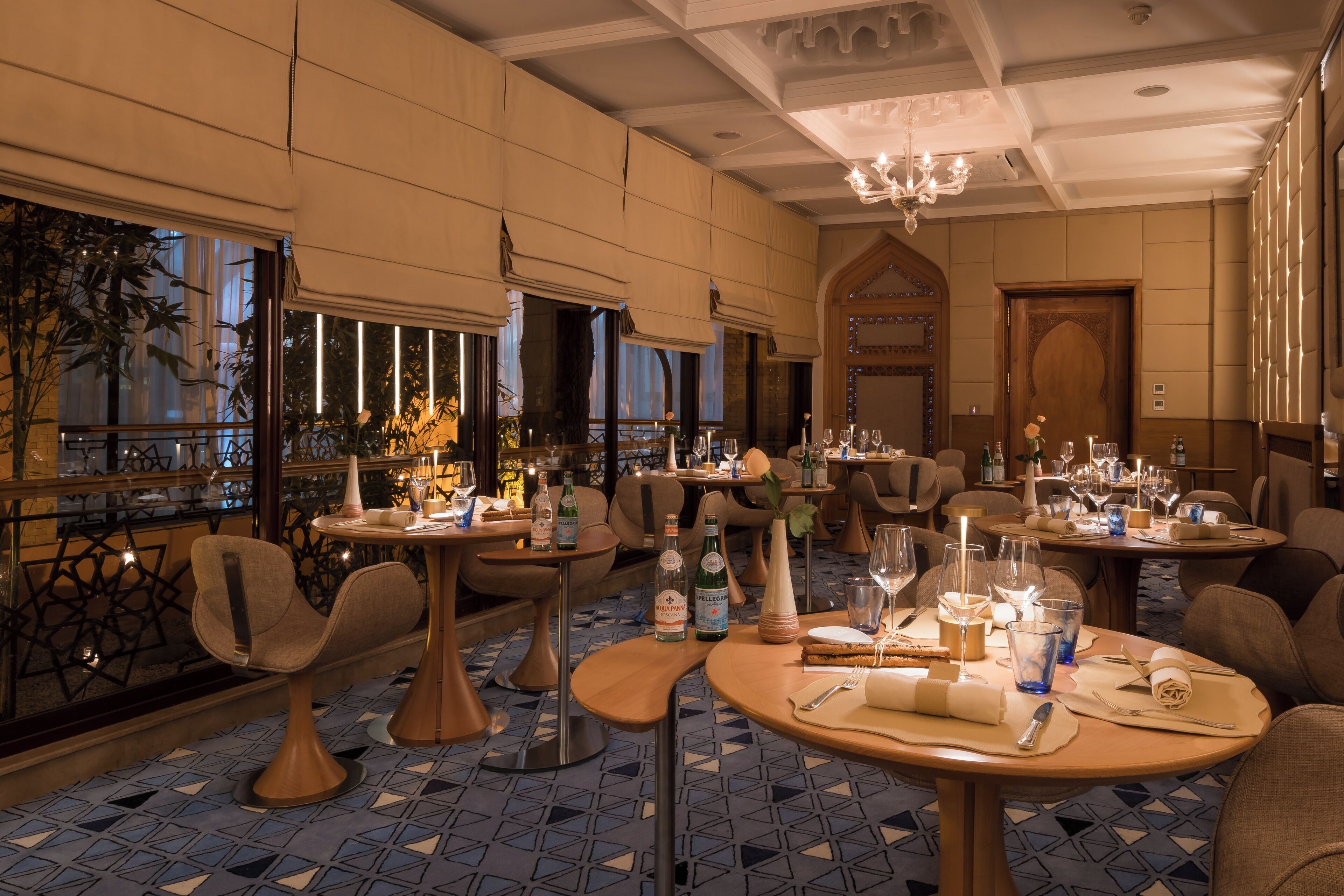 3 restaurants, breakfast, lunch, dinner served; mediterranean cuisine