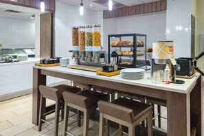 Daily cooked-to-order breakfast for a fee