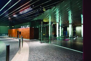 Entrée de l’hébergement