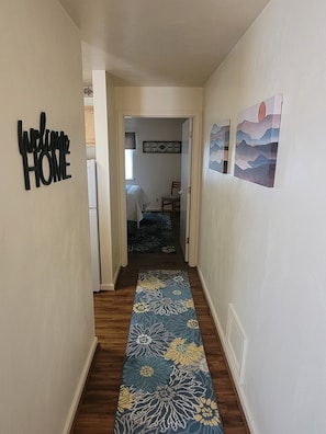 Suite, 1 Queen Bed, Non Smoking (Mobile) | Living area | Flat-screen TV, DVD player