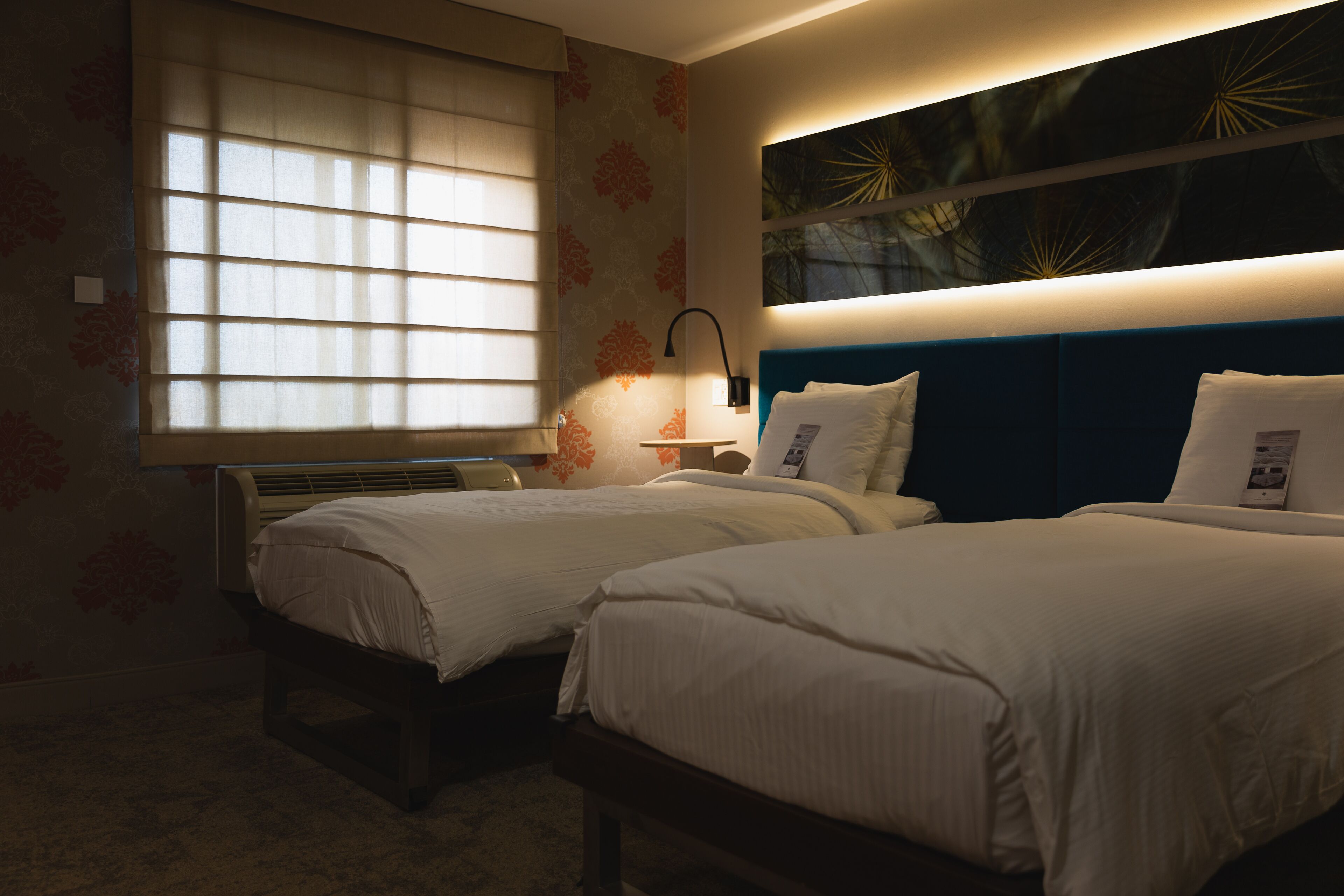 standard twin room, 2 single beds | egyptian cotton sheets, premium bedding, down duvets, tempur-pedic beds