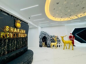 Property entrance - Sunday Sharjah Aparthotel formerly Royal Tulip (Sharjah)