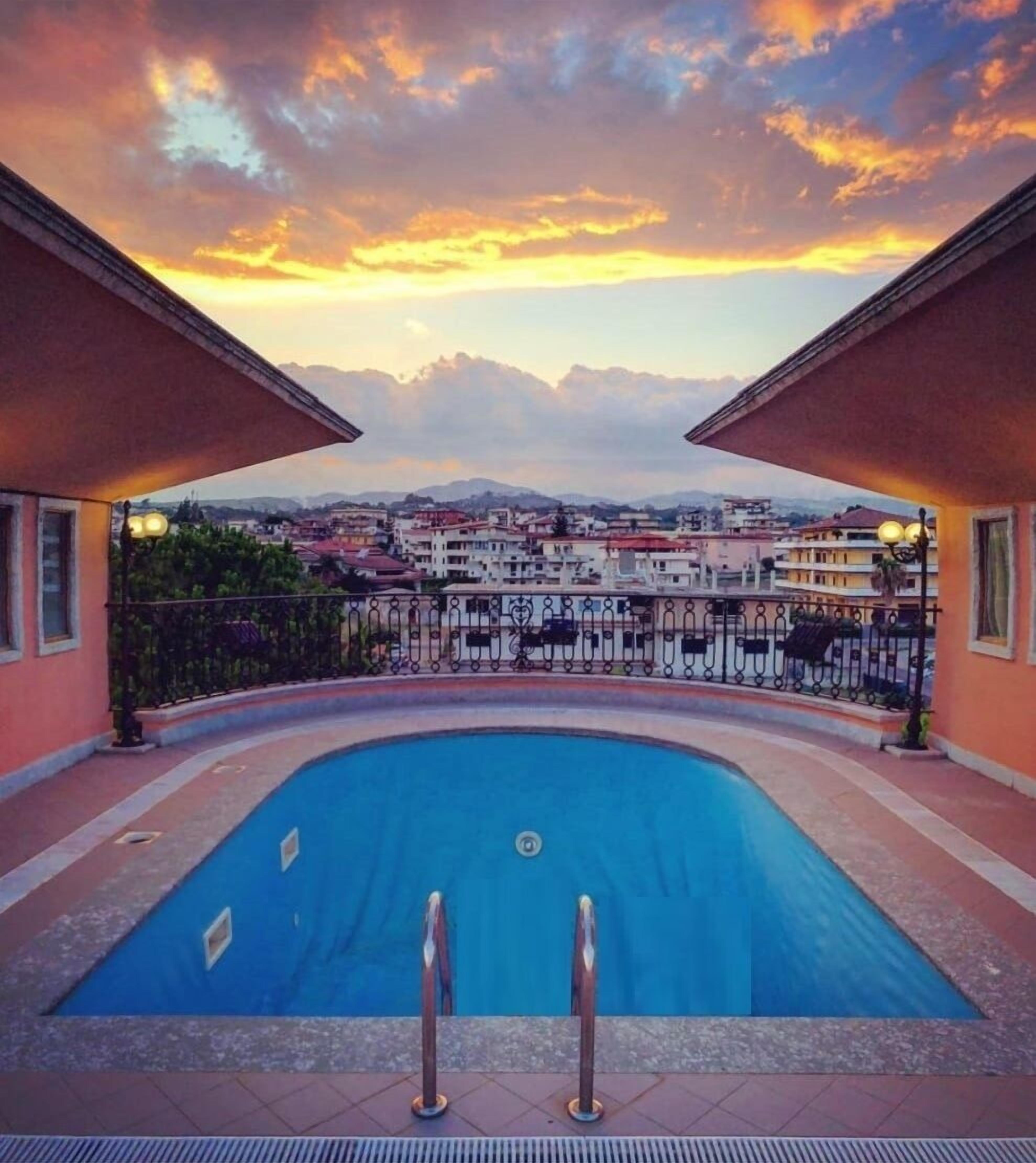 Seasonal outdoor pool