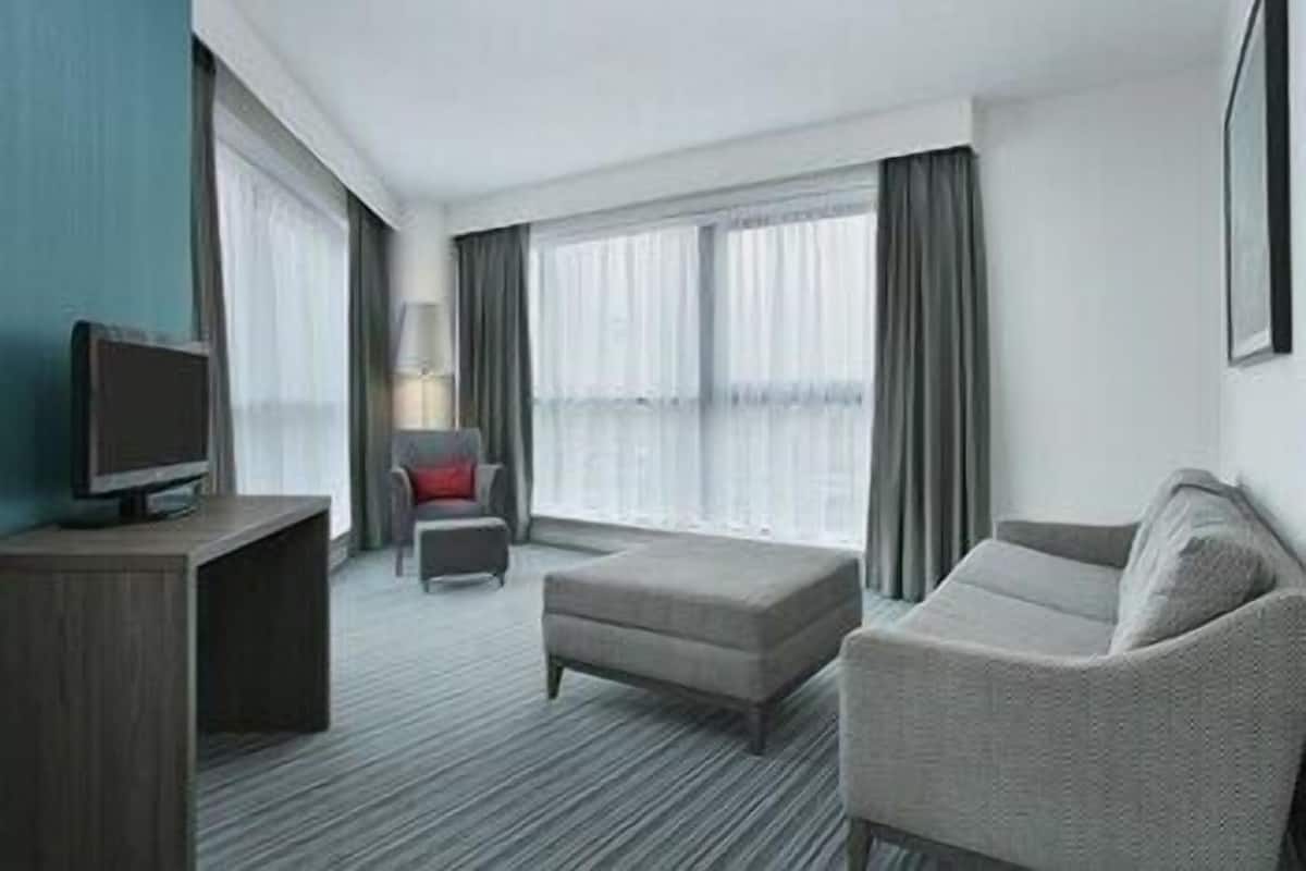 Oturma alanı | Uydu yayını kanalları bulunan 28 inç düz ekran televizyon, televizyon