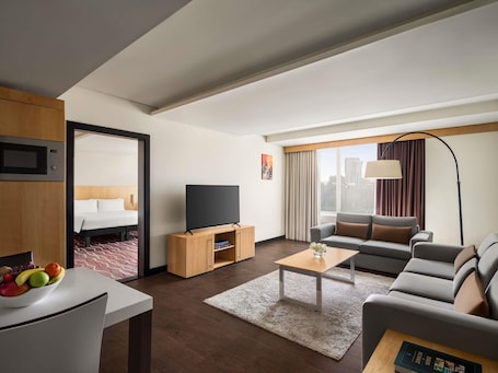 Apartamento, 1 habitación | Ropa de cama de alta calidad, caja fuerte, mobiliario individual. ibis Kuwait Salmiya