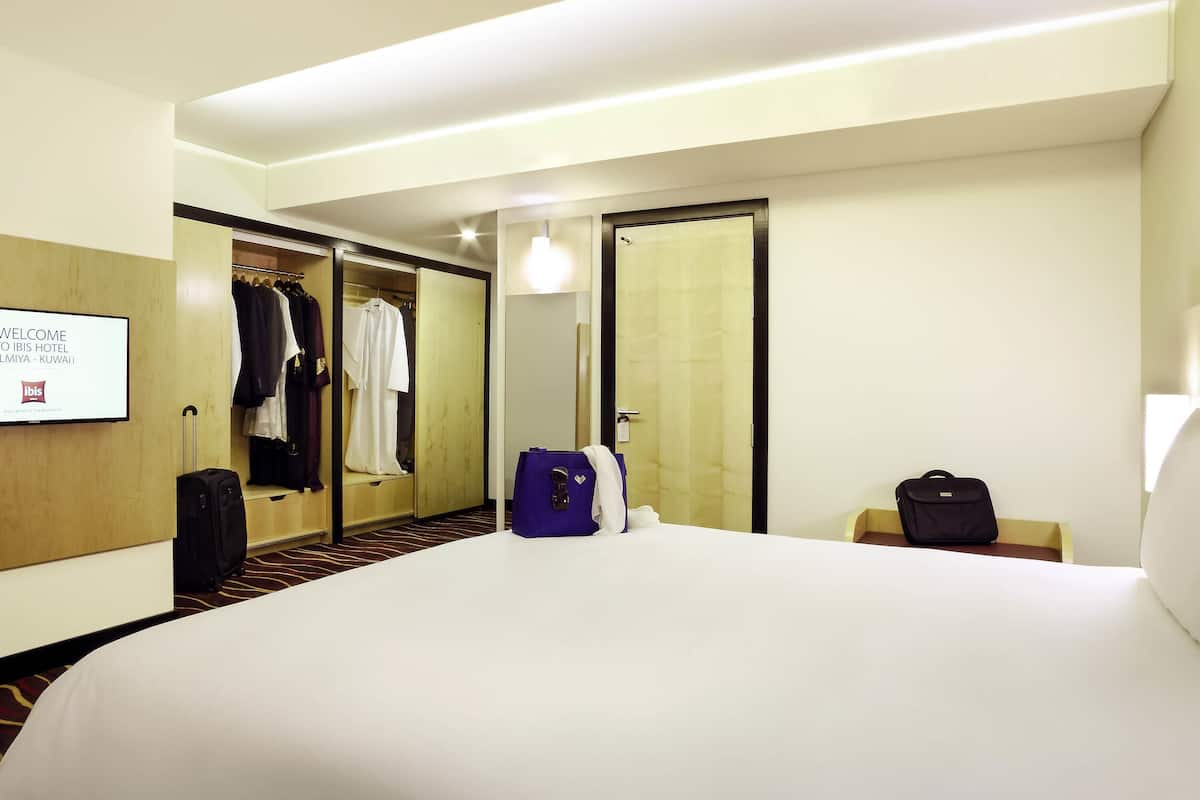 1 habitación y ropa de cama de alta calidad
