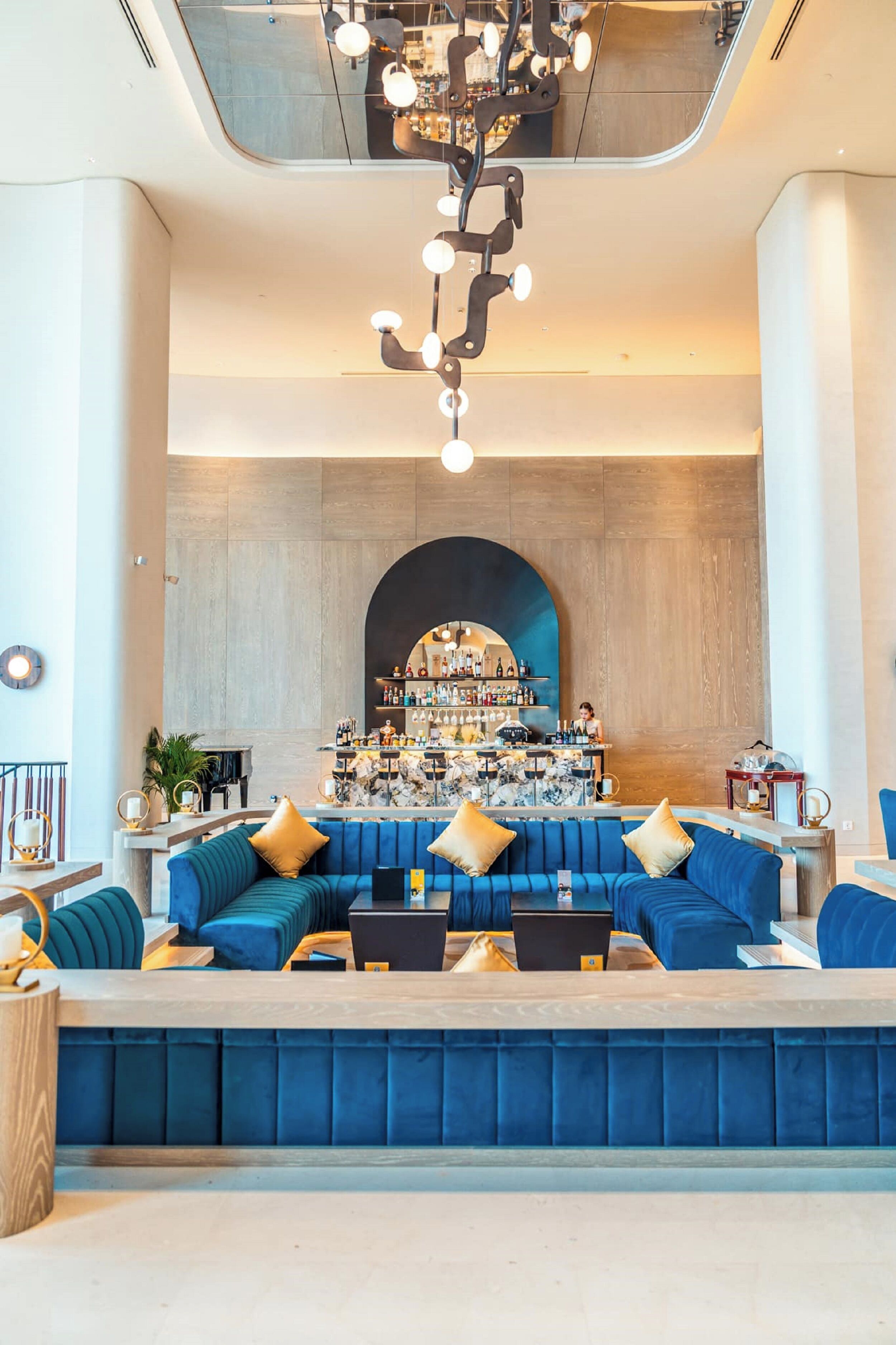 Lobby sitting area