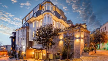 Front of property - evening/night