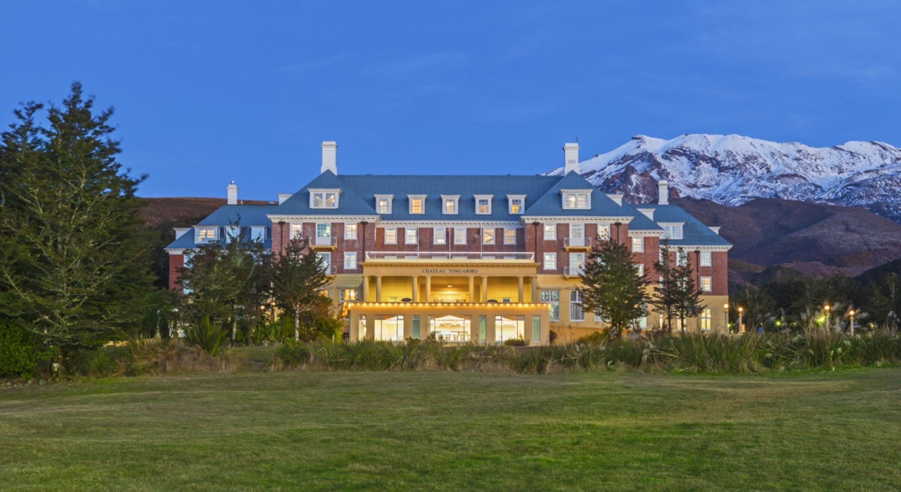 front of property – evening/night