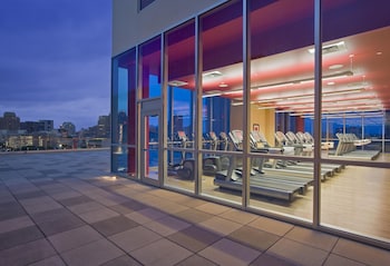 Fitness center at Grand Hyatt San Antonio River Walk