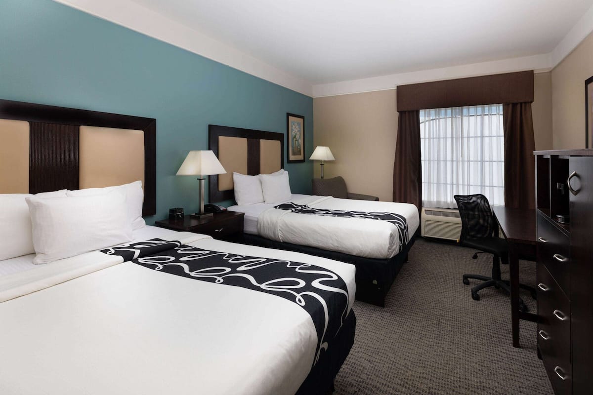 Premium bedding, pillow-top beds, desk, iron/ironing board