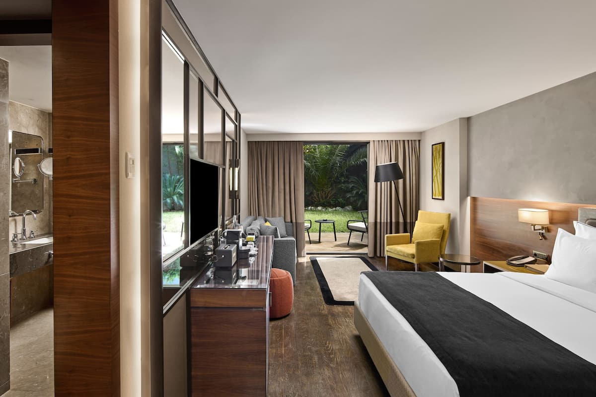 Suite, 1 Doppelbett, Nichtraucher, Gartenblick (Patio)