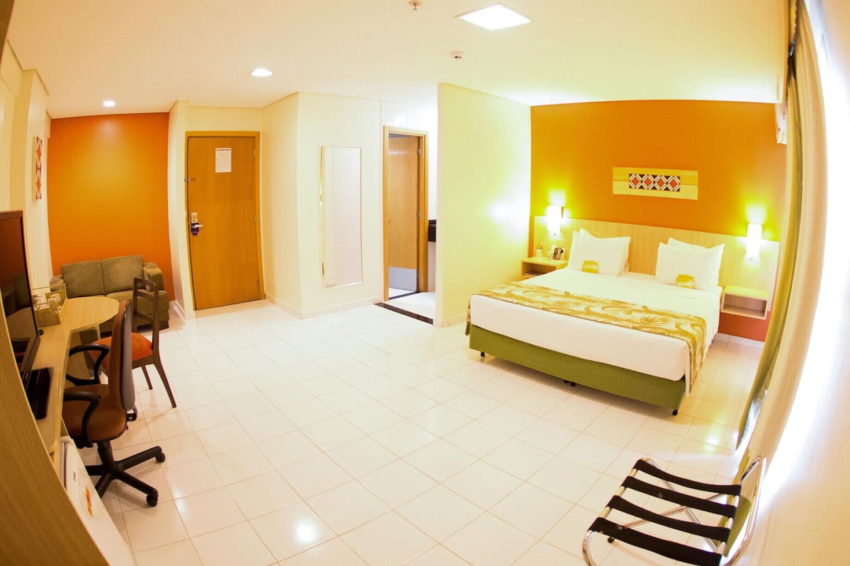 Minibar, in-room safe, soundproofing, iron/ironing board (on request)
