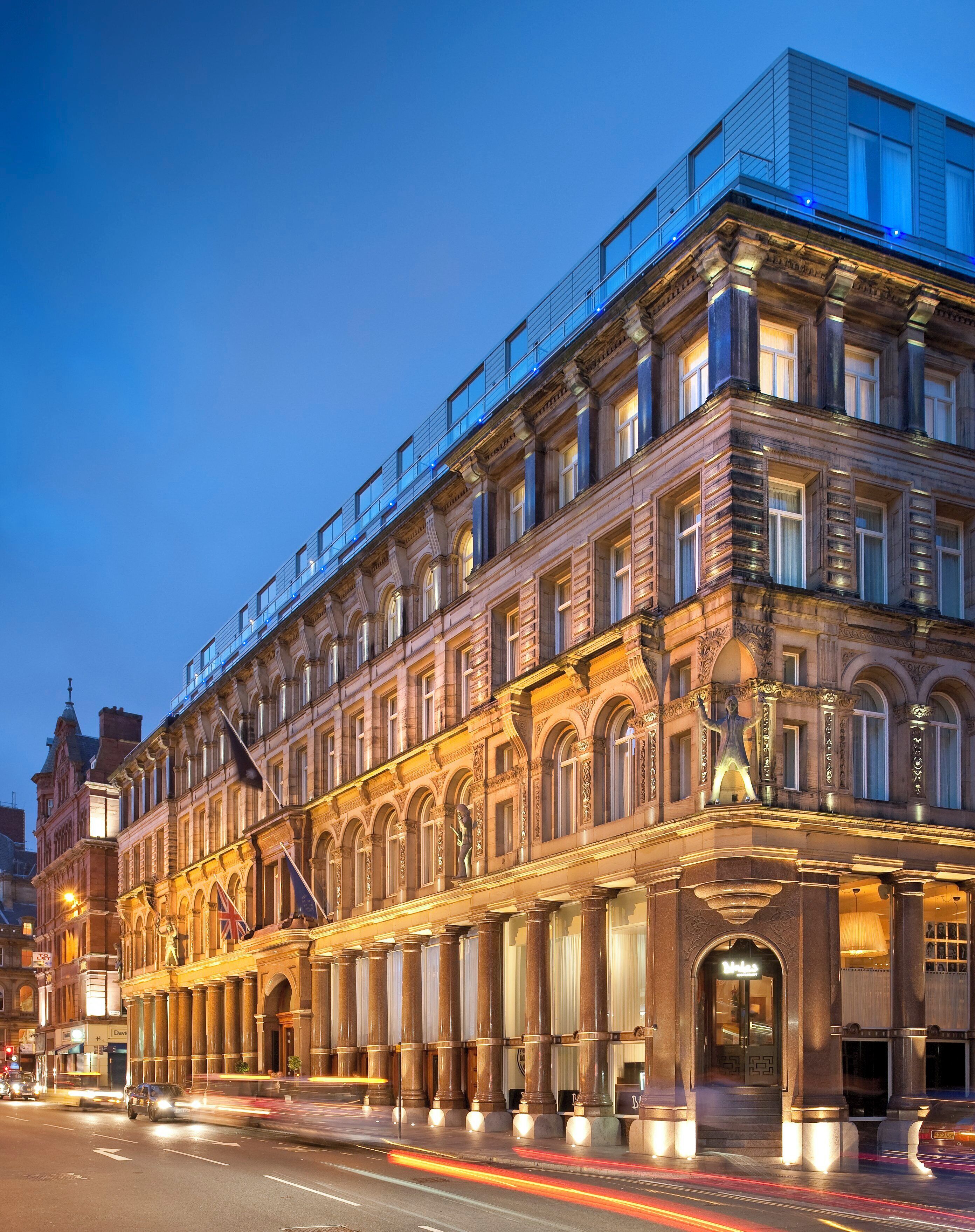 Front of property - evening/night