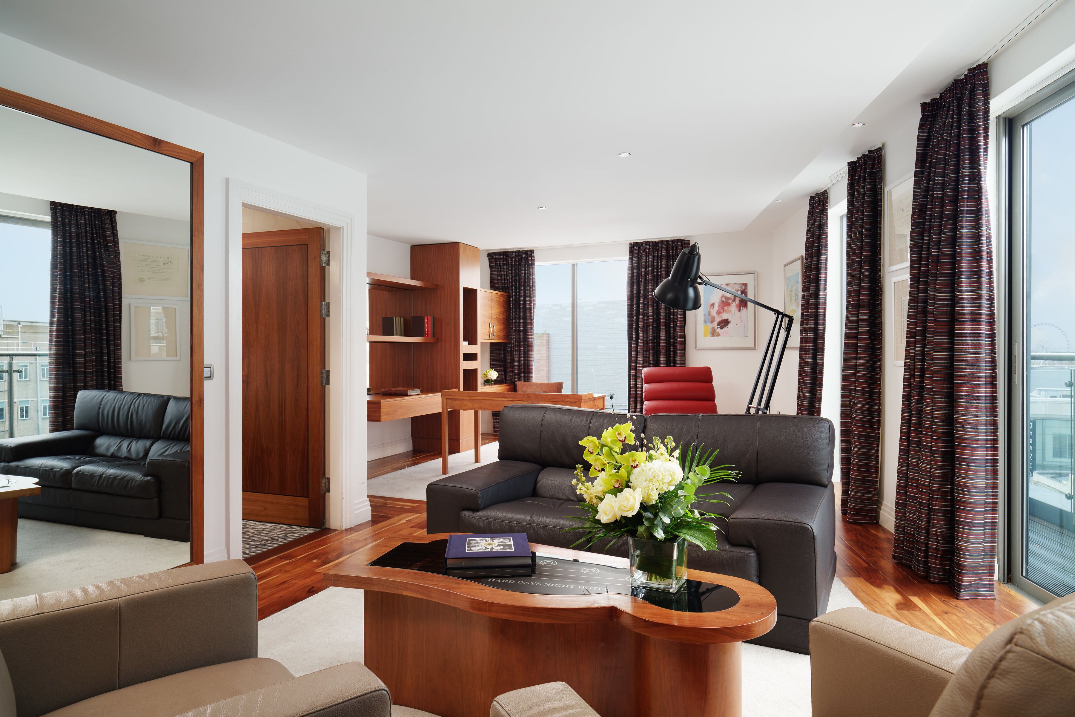 in-room safe, desk, laptop workspace, iron/ironing board