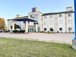 Façade de lâhĂ©bergement