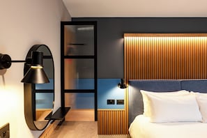 Club Room (FREE Gym & Pool Access) | Desk, laptop workspace, blackout curtains, iron/ironing board - Village Hotel Manchester Ashton (Ashton-under-Lyne)