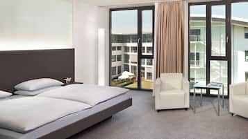 高級寢具、羽絨被、Select Comfort 床墊、迷你吧