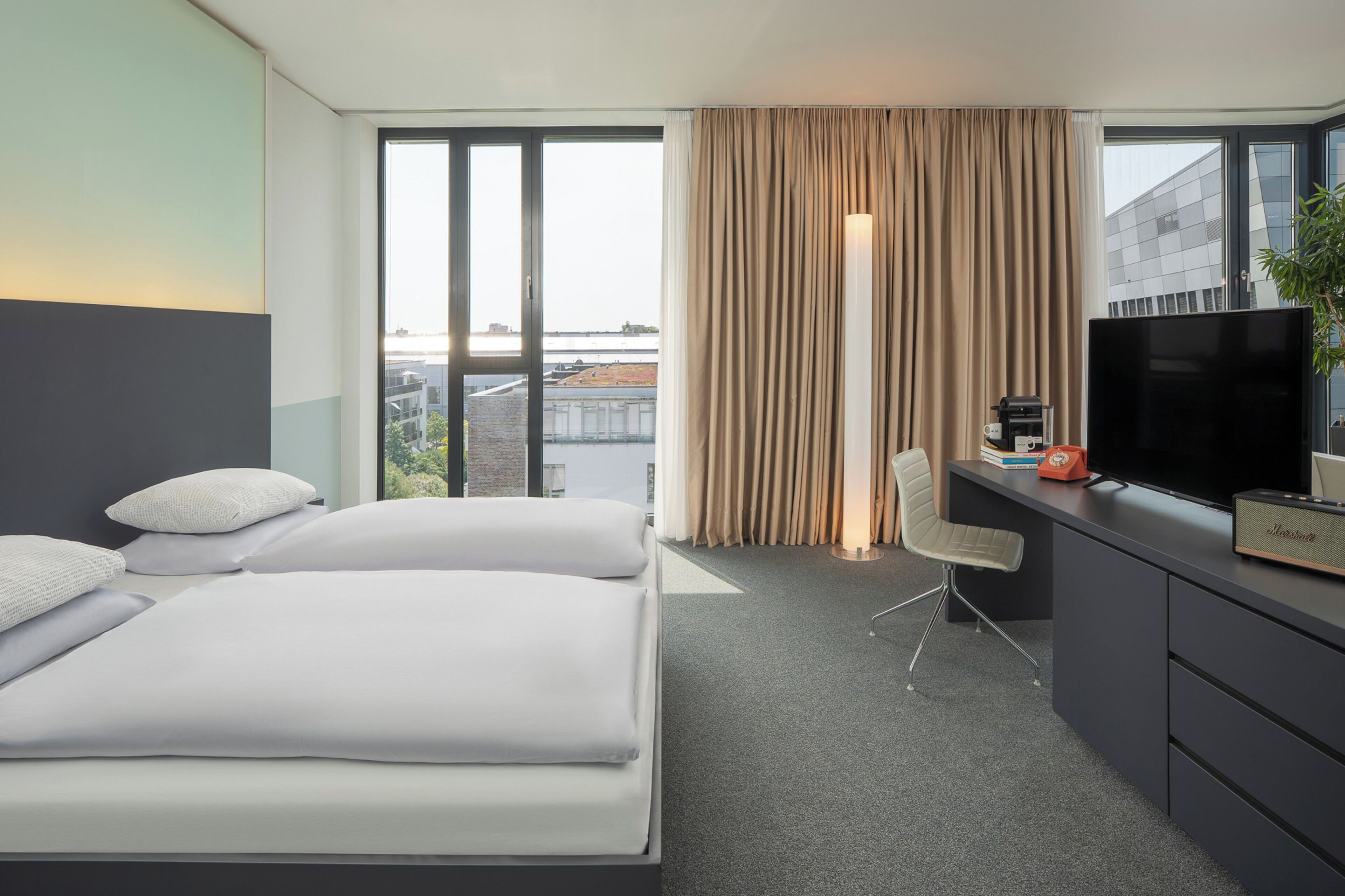 premium bedding, down duvets, select comfort beds, free minibar items