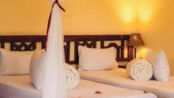 Individually decorated, individually furnished, desk, bed sheets