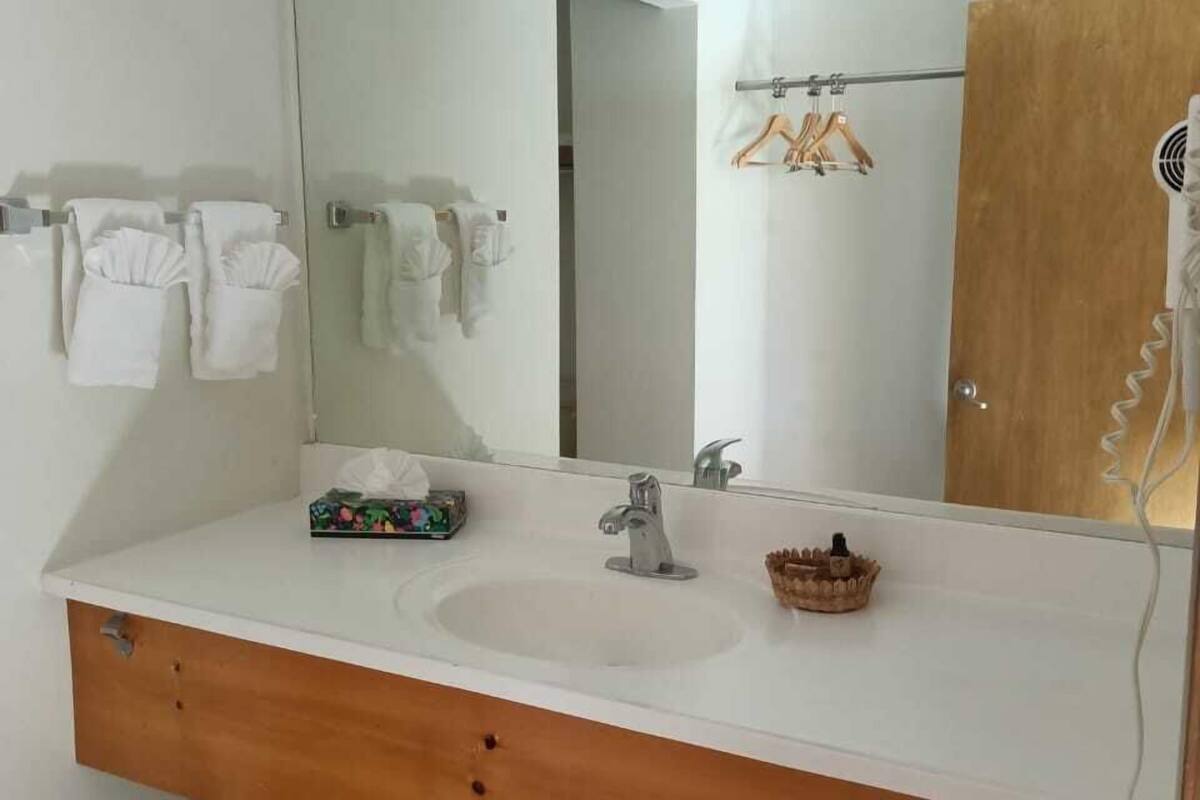 panoramic room, 2 double beds, terrace | bathroom | combined shower/bathtub, rainfall showerhead, free toiletries