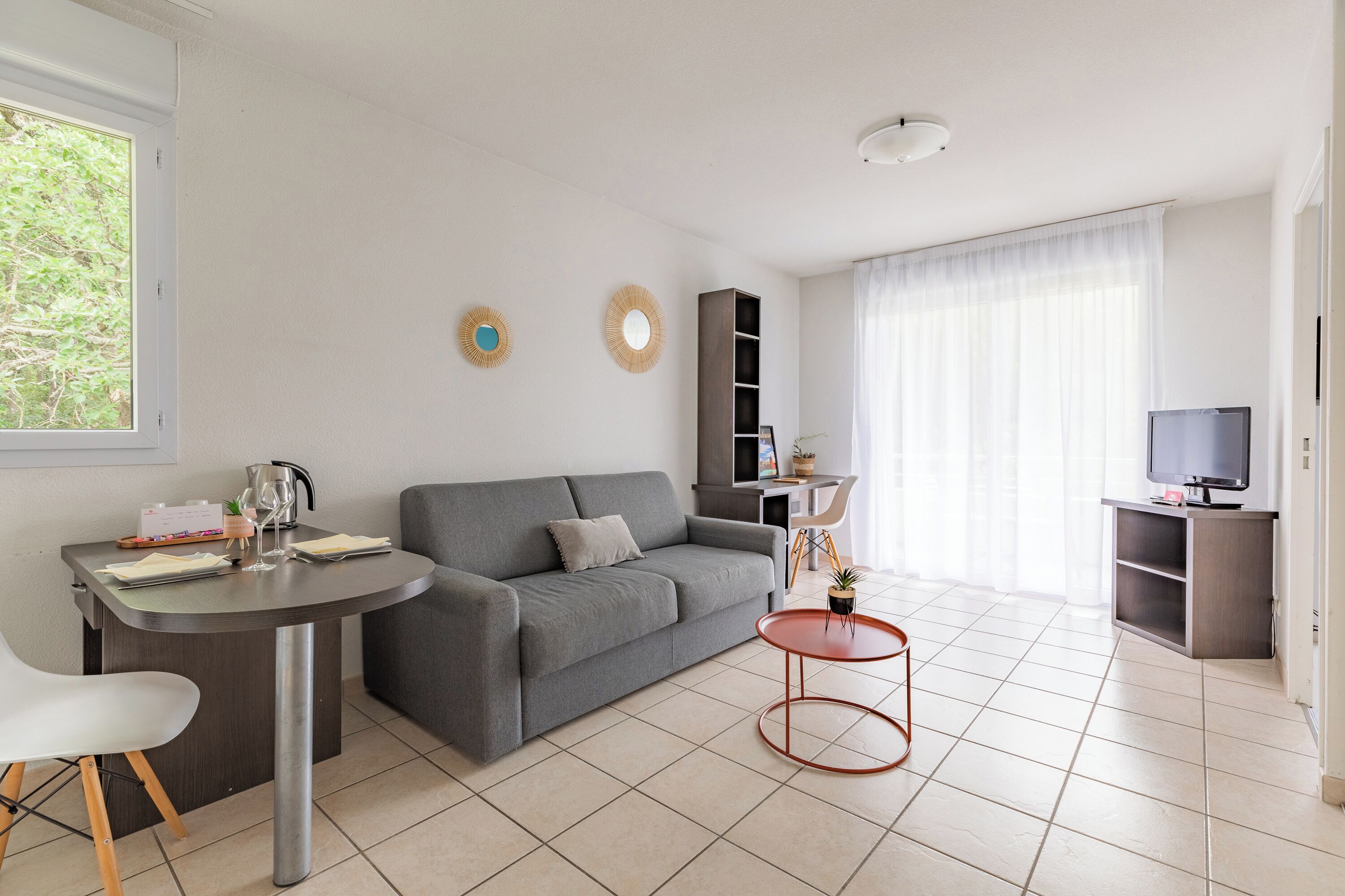 Apartment, 1 Bedroom | Living area | Flat-screen TV