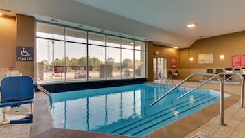 Indoor pool, outdoor pool