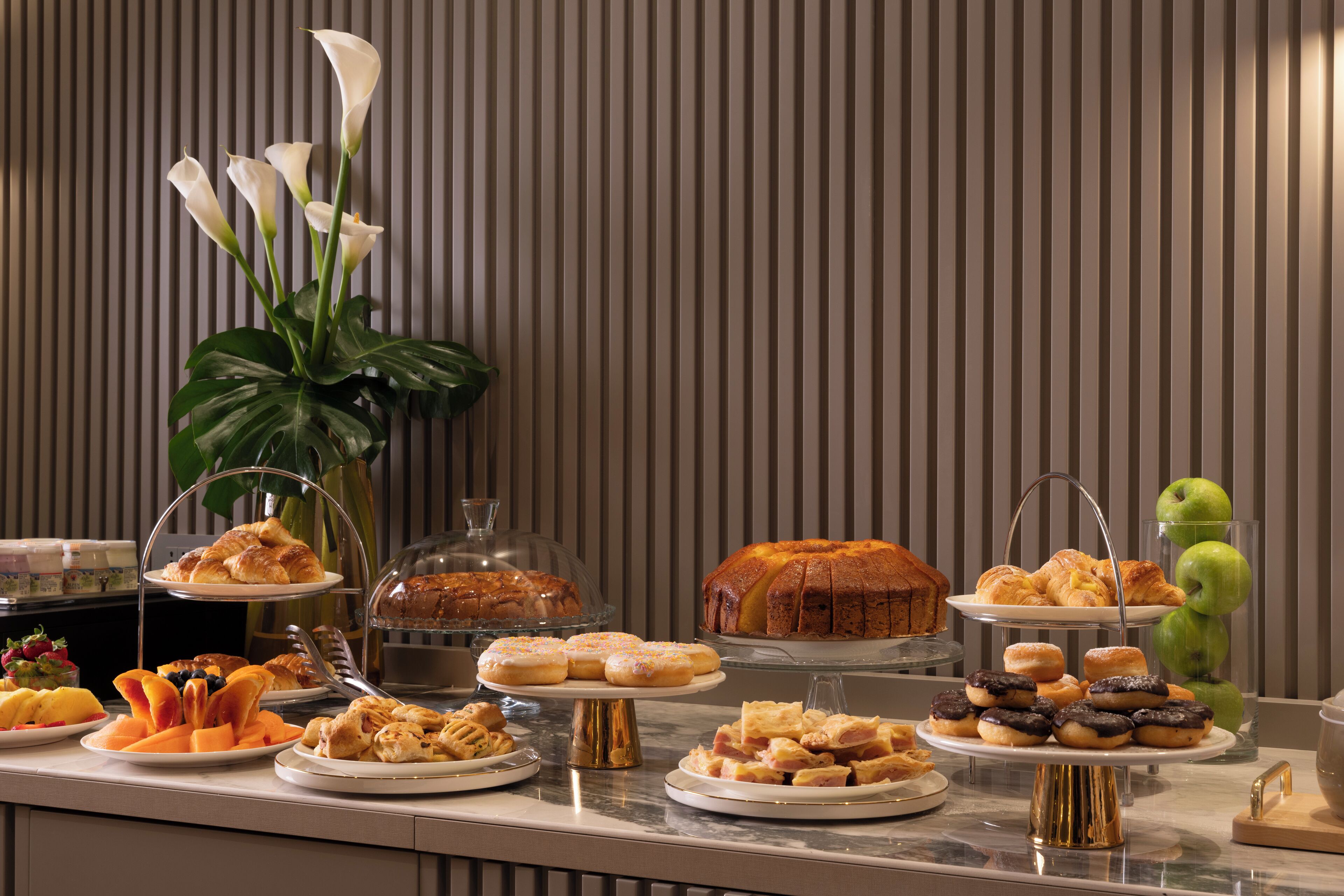 daily buffet breakfast (eur 18 per person)
