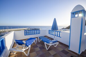 Superior Apartment, 1 Bedroom, Sea View | Terrace/patio