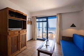 Superior Apartment, 1 Bedroom, Sea View | Television