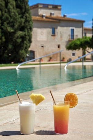 Terraza o patio. URH - Hotel Moli del Mig