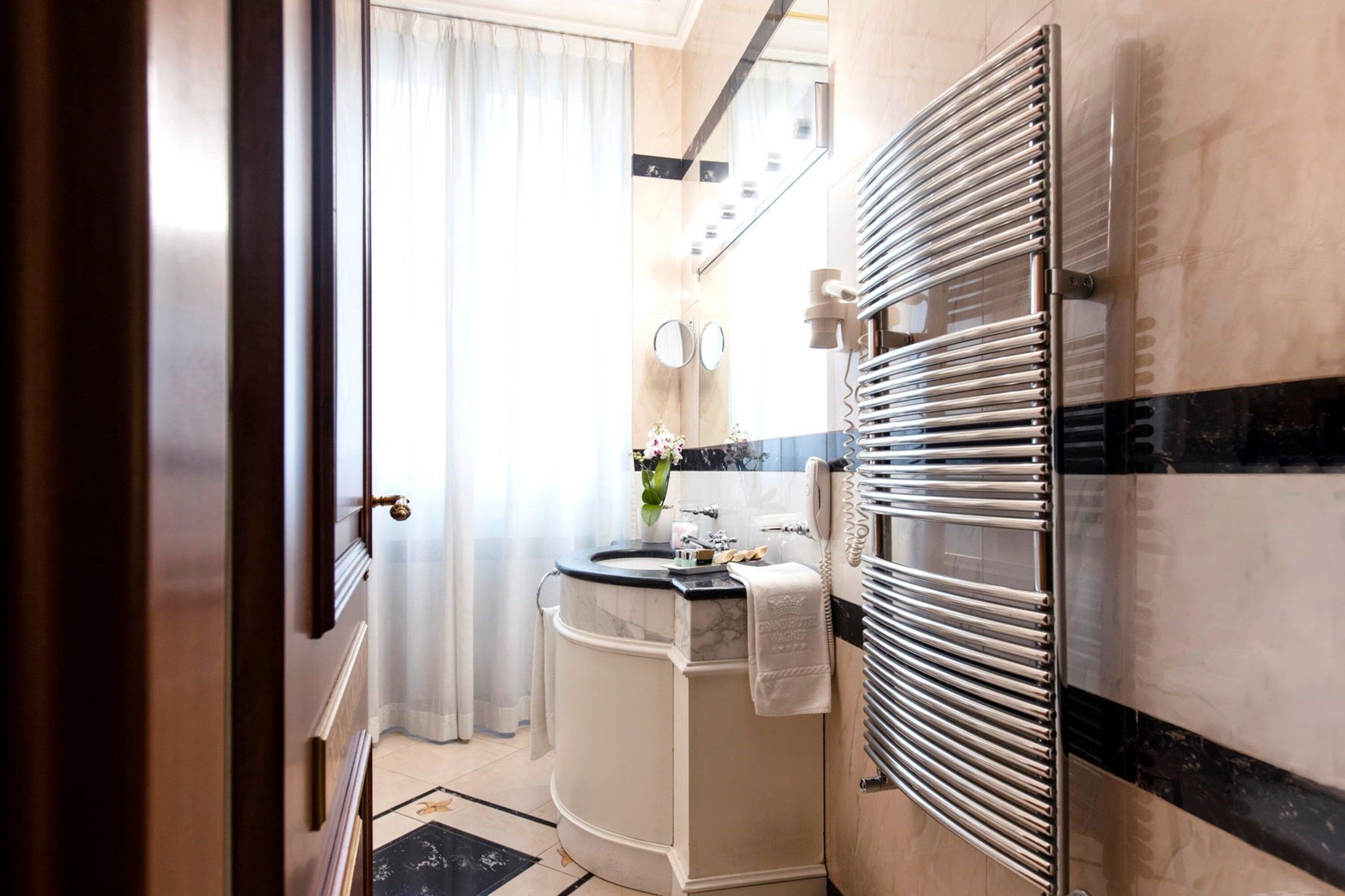 free toiletries, hair dryer, bathrobes, slippers