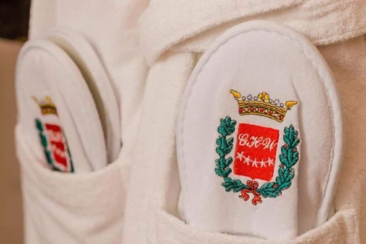 Free toiletries, hair dryer, bathrobes, slippers