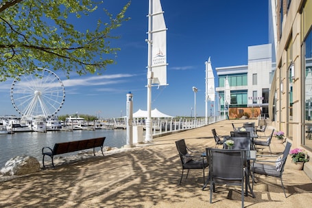 Breakfast, lunch and dinner served. The Westin Washington National Harbor