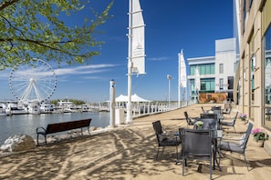 Breakfast, lunch and dinner served