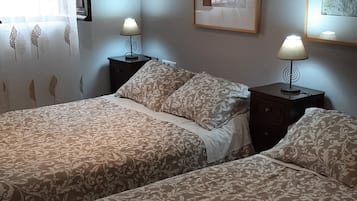 Standard Room, 2 Double Beds | Down comforters, free WiFi, bed sheets